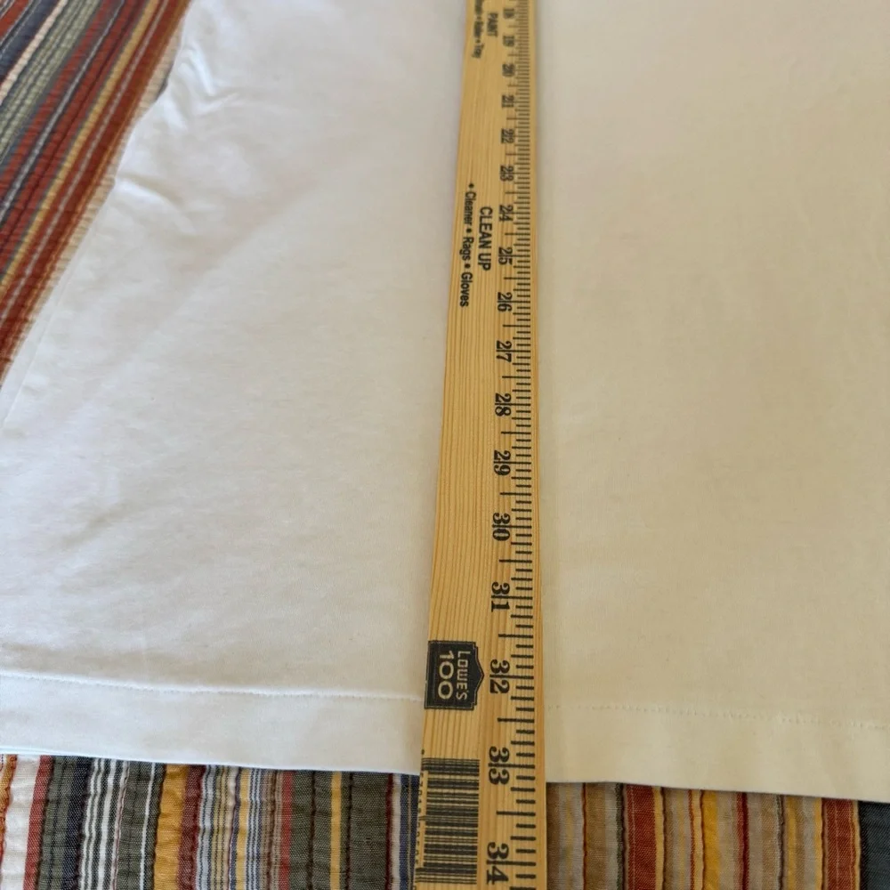 White Polo by Ralph Lauren Men's V-neck Short Sleeve T-shirt 2XLT NEW! - Picture 9 of 12